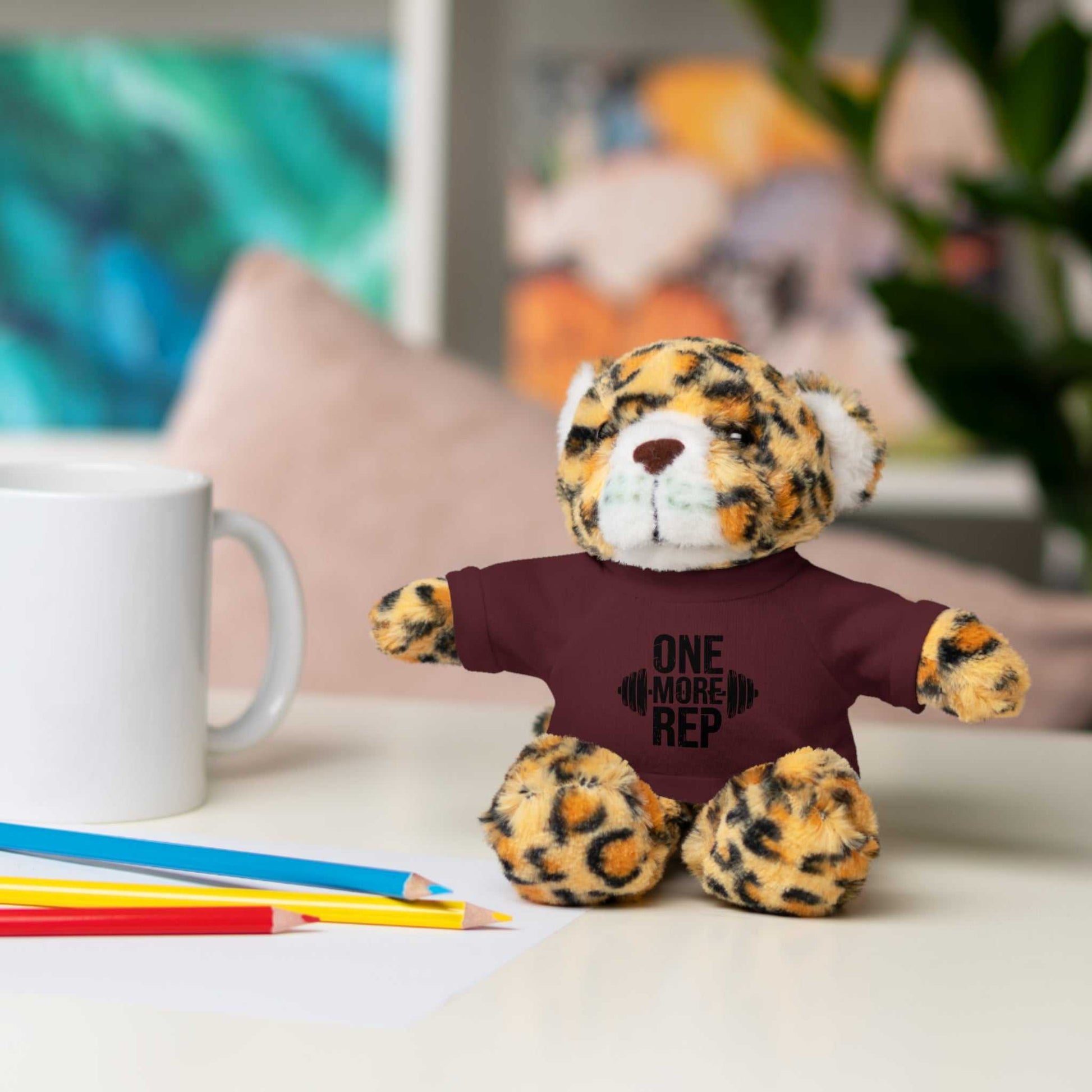 Motivational Workout Teddy Bear