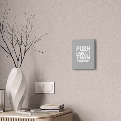 Motivational Canvas Wall Art  Than Yesterday art that mk  Canvas Wall.