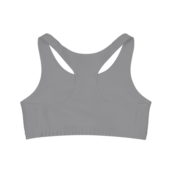 Empowering Seamless Sports Bra - "Girl Just Wanna Have Guts"