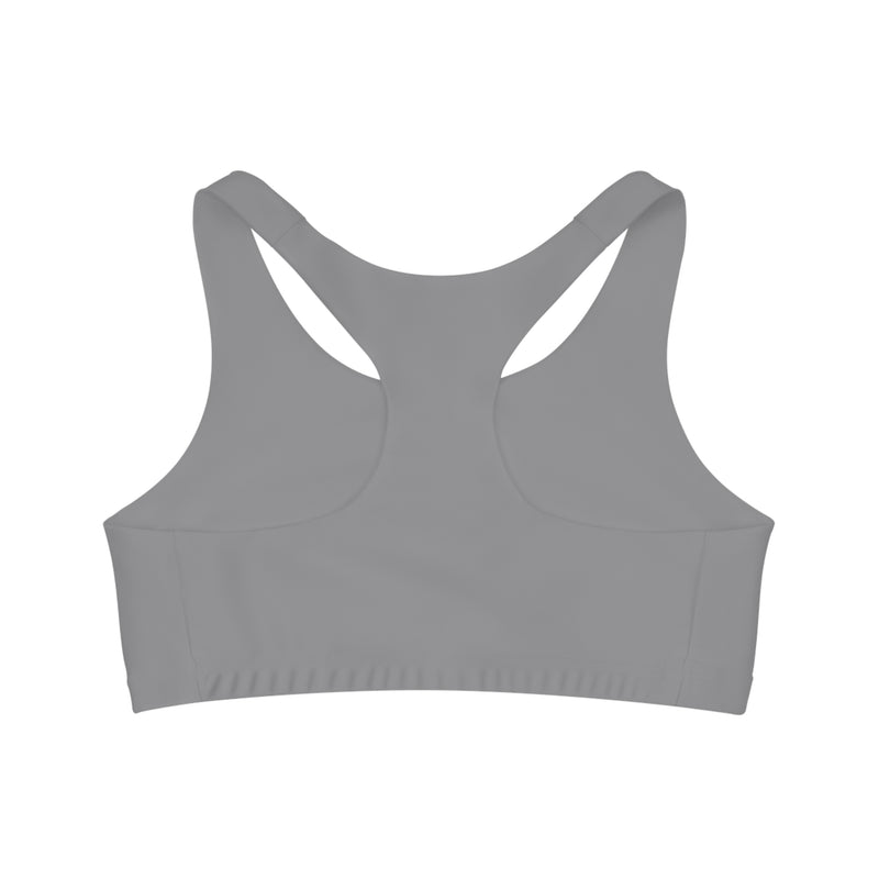 Empowering Seamless Sports Bra - "Girl Just Wanna Have Guts"