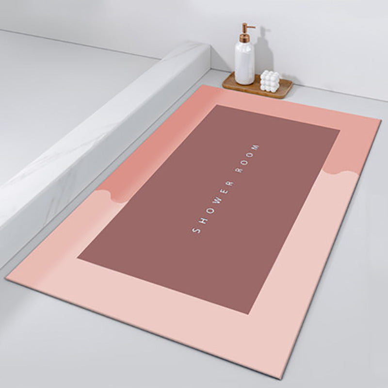 Bathroom Absorbent And Quick-drying Bath Mat and outdoor mat