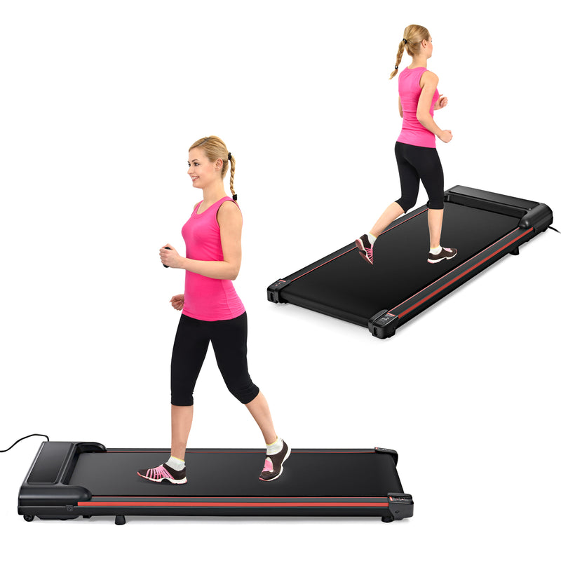Walking Pad 300 lb Capacity, Desk Treadmill for Home Office, Protable Treadmill Under Desk, Walking Treadmills for Home,0.6 to 3.8 mph Portable Treadmill