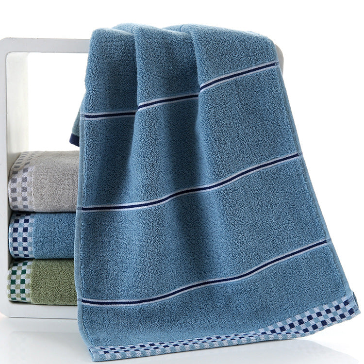 Soft Cotton Face Towel with Embroidery for Adults