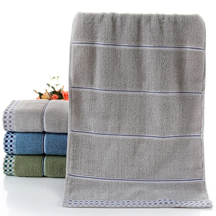 Soft Cotton Face Towel with Embroidery for Adults